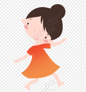 Cartoon Girl Png Images With Transparent Background 