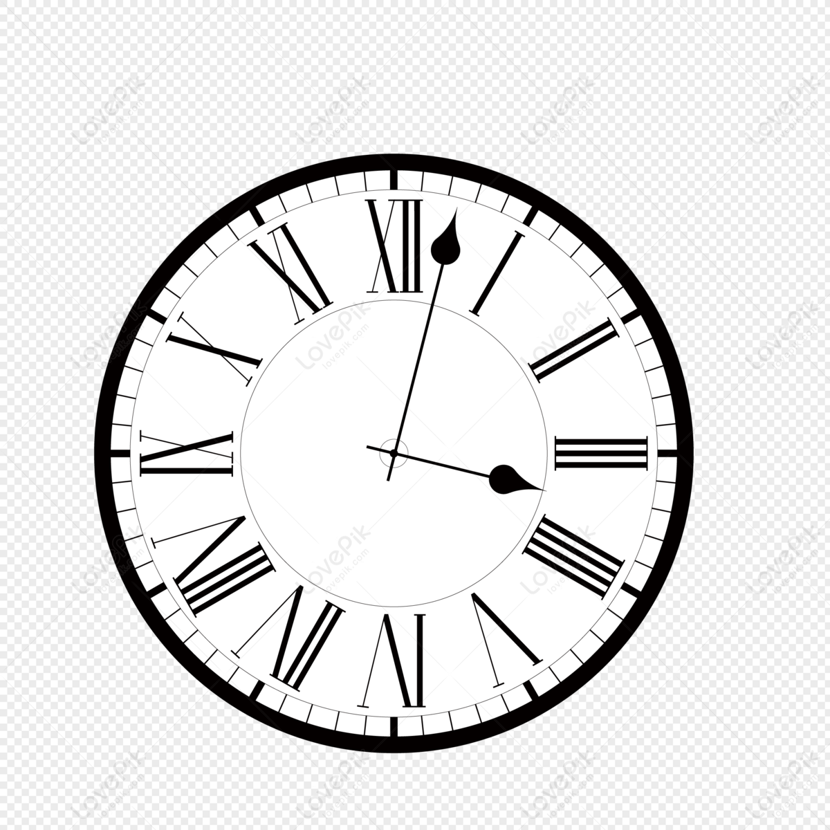 Wall Clock Drawing Stock Illustration - Download Image Now - Clock, Sketch,  Doodle - iStock