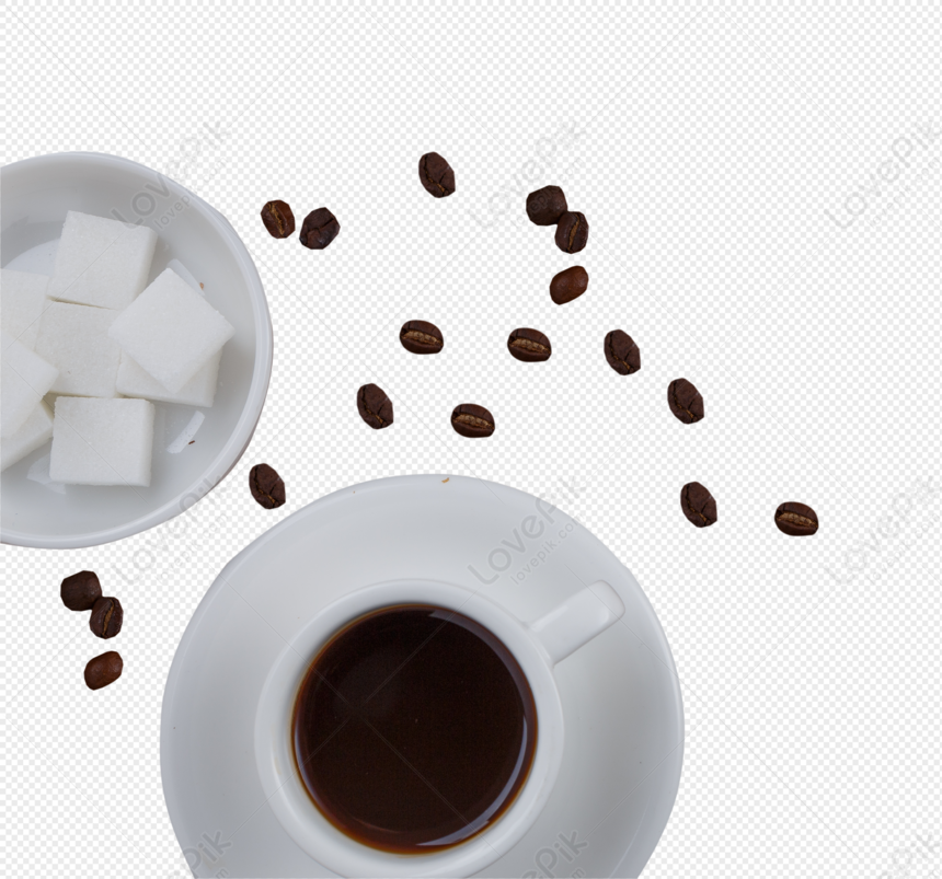 Doce E Delicioso Cafe E Graos De Cafe Png Imagens Gratuitas Para Download Lovepik