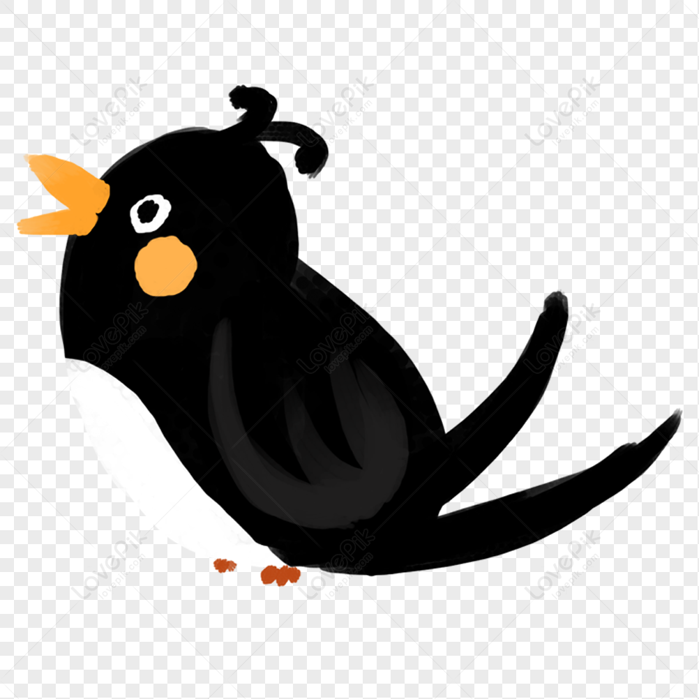 Penguin, Animated Gifs, Black White, Black Transparent PNG Transparent ...