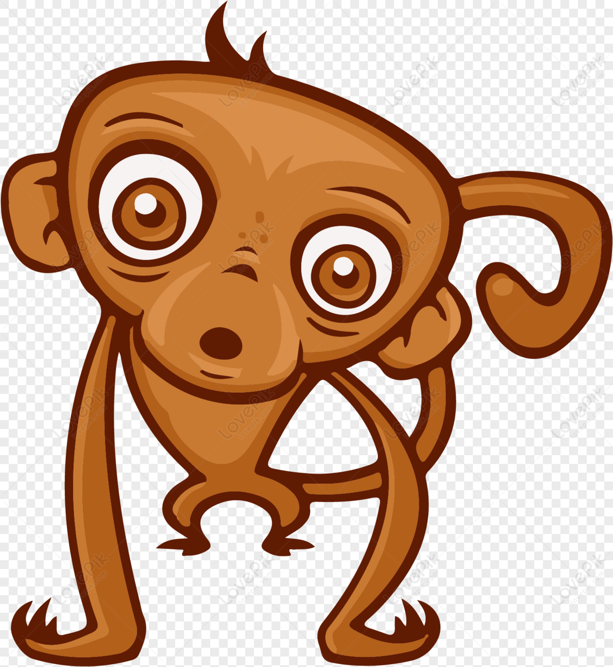 Cartoon Monkey PNG Transparent Image And Clipart Image For Free Download -  Lovepik | 400641347