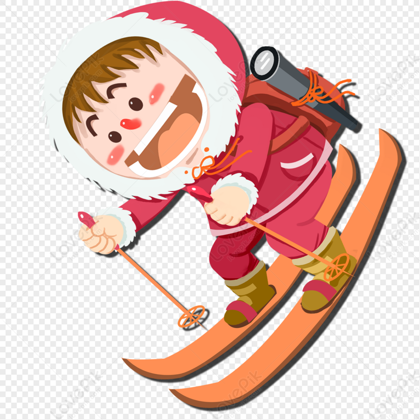 Cartoon Winter Girl PNG Free Download And Clipart Image For Free ...