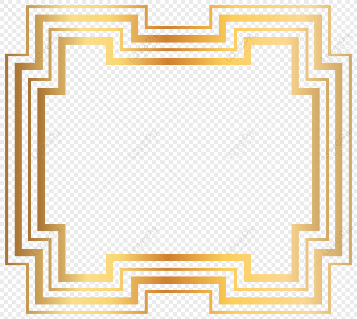 art deco border png