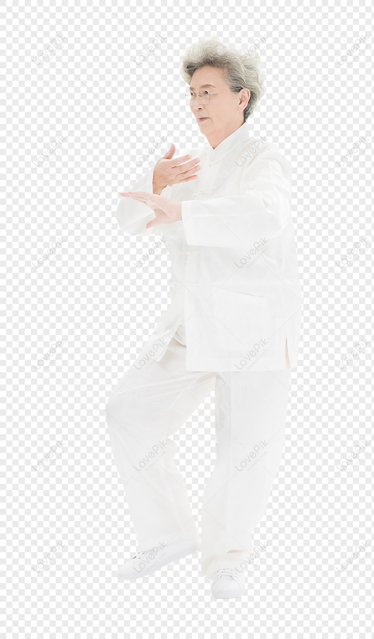 Old Age Tai Chi Movement, Tai Tai, Middle And Old Age, Chi Free PNG And ...