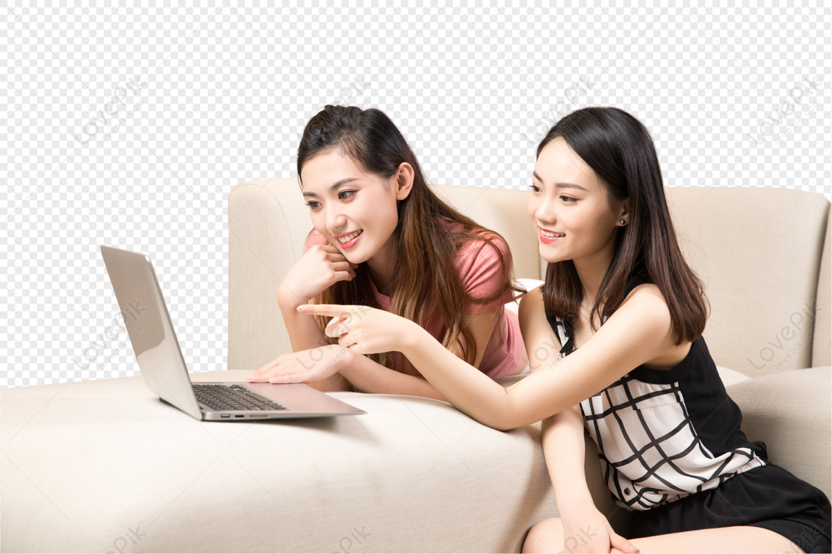 Womens Lives Play Computer Games, Laptop Using, Live Game, Womens PNG  Transparent Image And Clipart Image For Free Download - Lovepik | 400607487