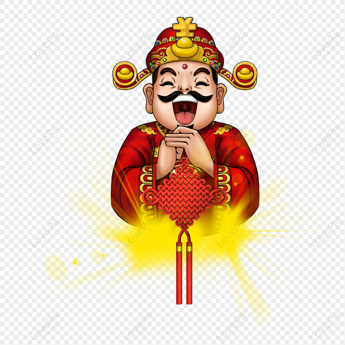 Bless God Of Wealth PNG Image Free Download And Clipart Image For Free  Download - Lovepik | 400749791