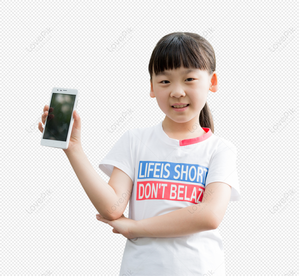 Young boy and girl play games and listen to music on their mobile phones  7468481 Stock Photo at Vecteezy