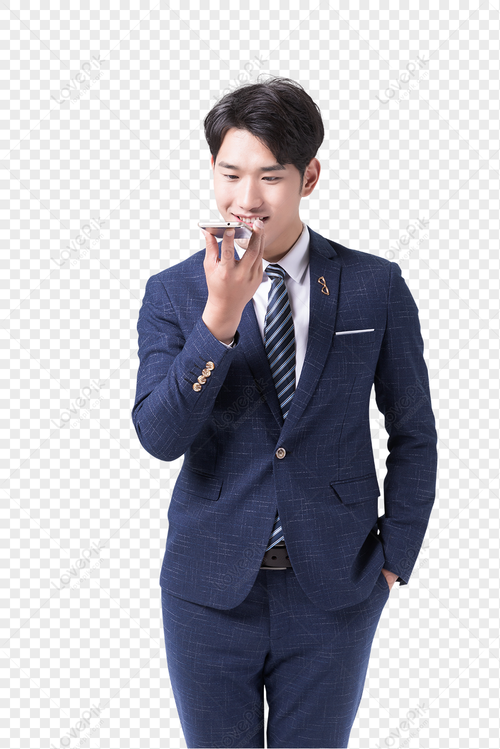 Male Business Mobile Office, Businessman Suit, Cigarette Smoking, Navy Suit  PNG Transparent Background And Clipart Image For Free Download - Lovepik