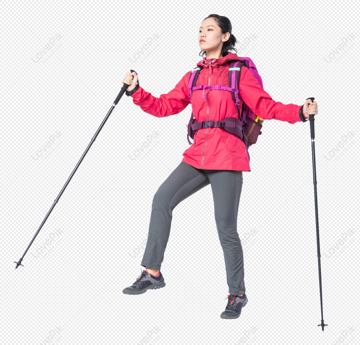 Hiking Young Women PNG Image Free Download And Clipart Image For Free ...