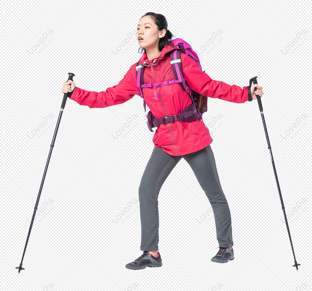 Hiking Young Women PNG Hd Transparent Image And Clipart Image For Free ...