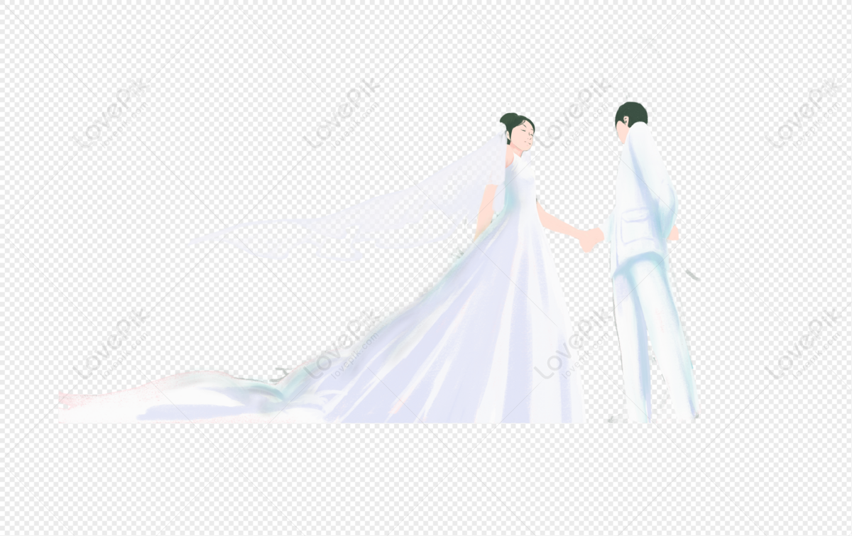 Newly Married PNG Images With Transparent Background