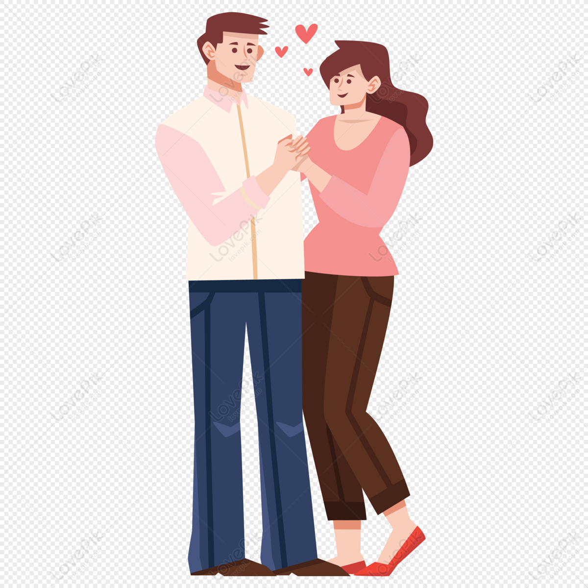 Simple And Warm Hand In Hand PNG Transparent Background And Clipart ...