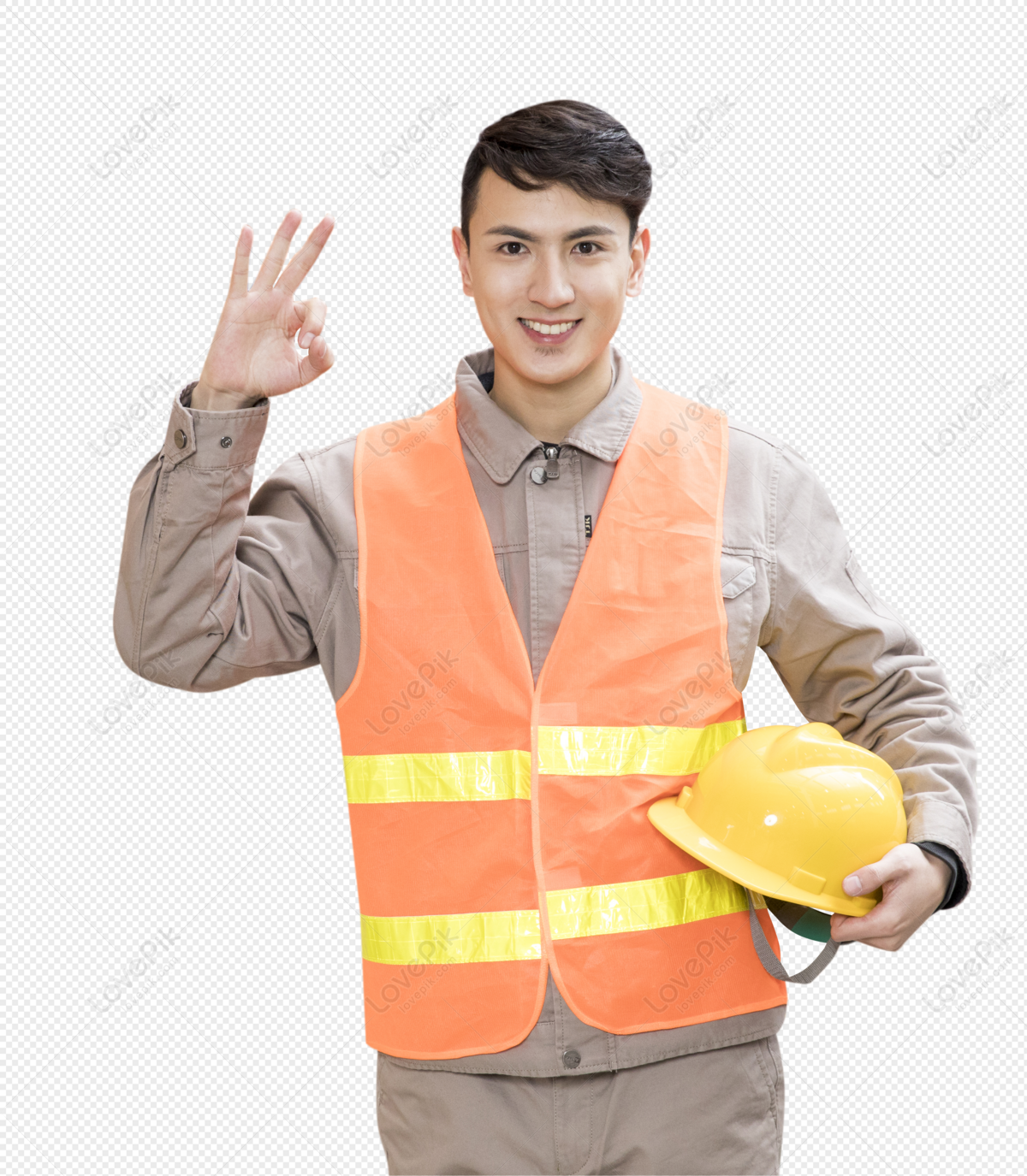 Warehouse Factory Workers Patrol Safety PNG White Transparent And ...