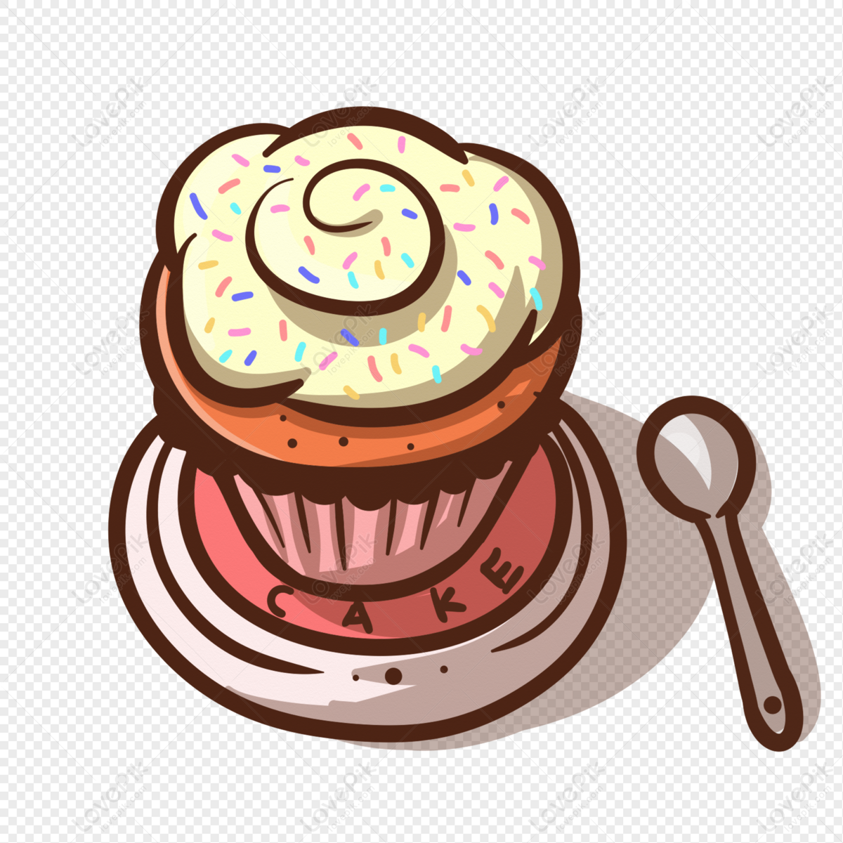 Cartoon Cake Material Free PNG White Transparent And Clipart Image For Free  Download - Lovepik | 400963452