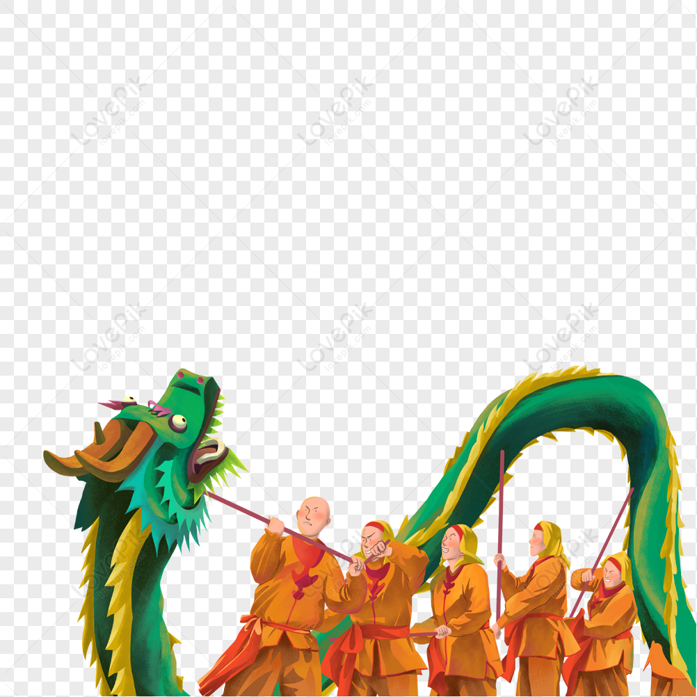 Dragon Head Raising Day, Colorful Dragon, Chinese Dragon, Dance Dragon ...