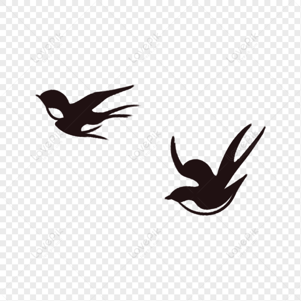 divergent birds clipart