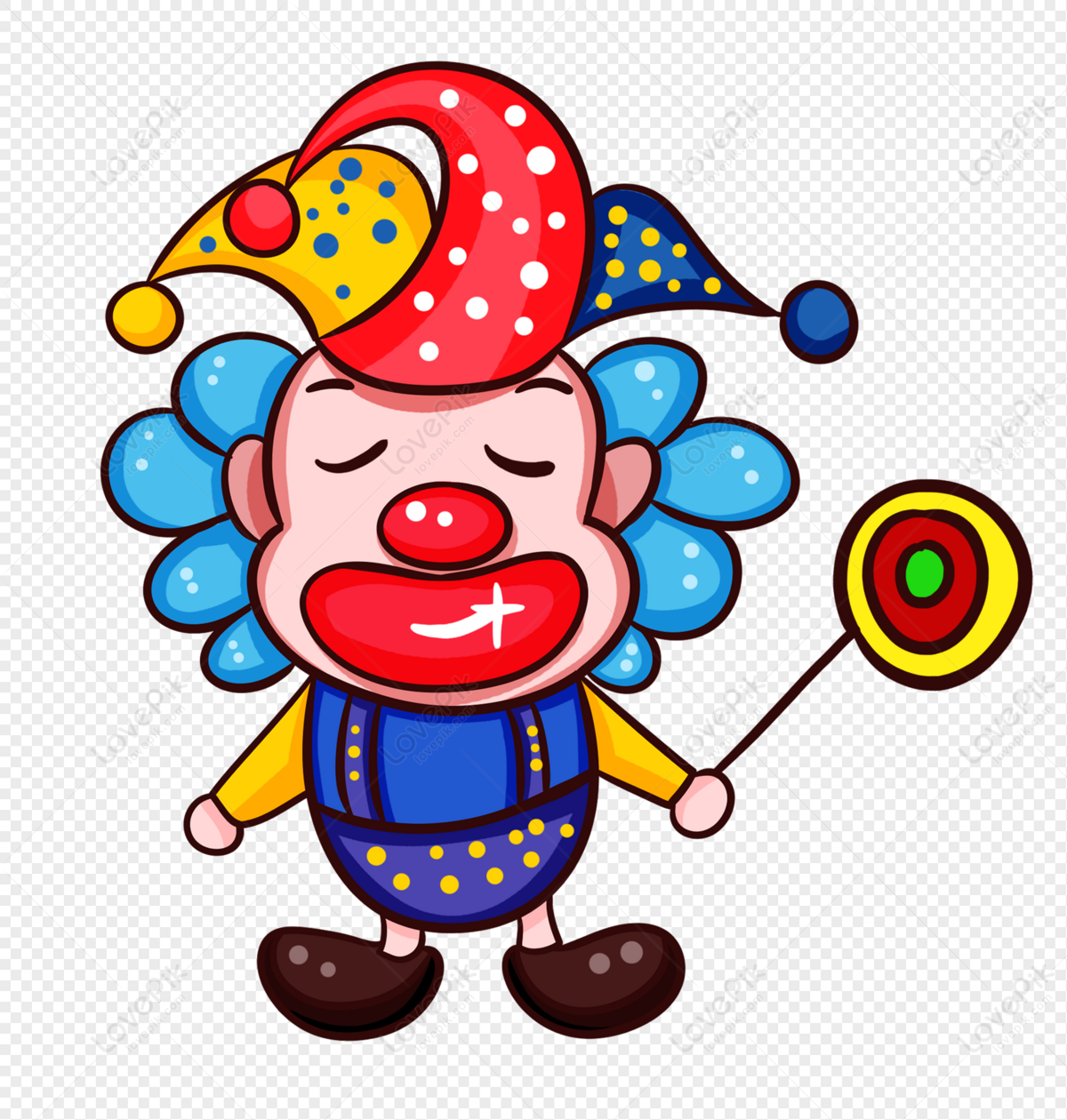 The Expression Of The Proud Clown PNG Picture And Clipart Image For Free  Download - Lovepik | 400976265