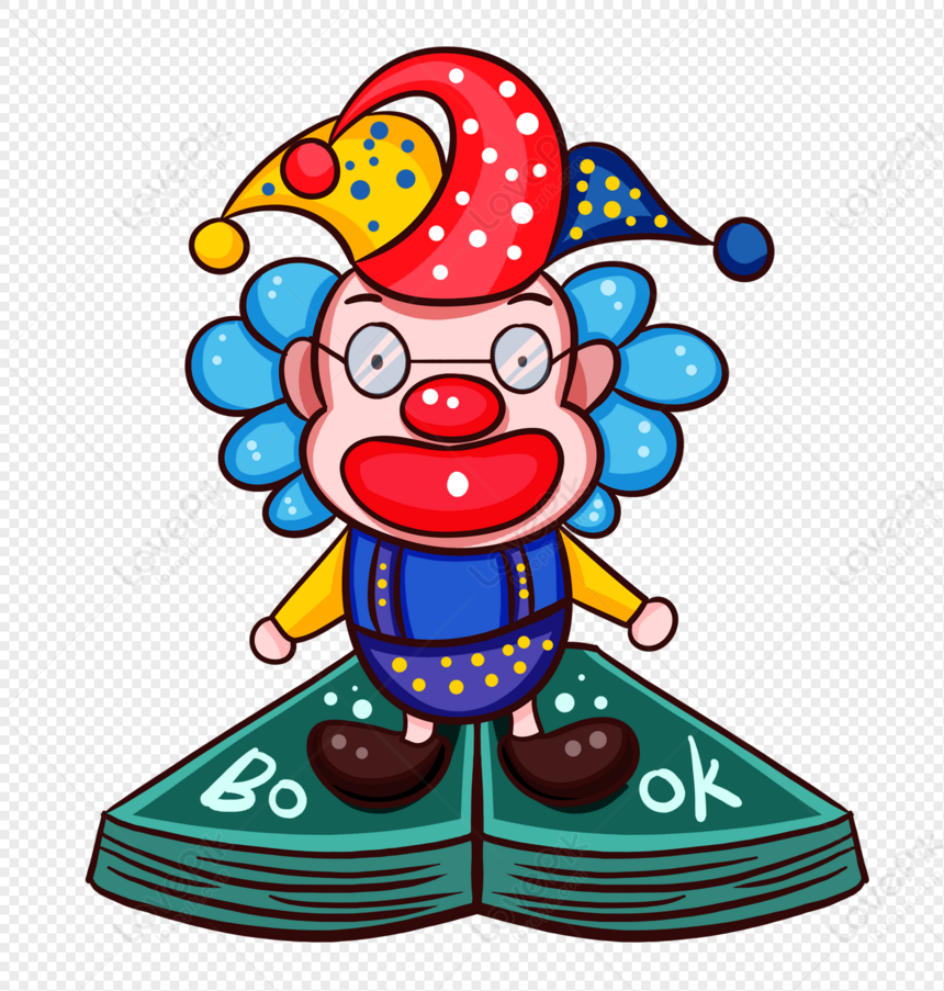 Pagbabasa Ng Pagpapahayag Ng Clown Larawannumero Ng Graphicsformat Ng Larawan Png 