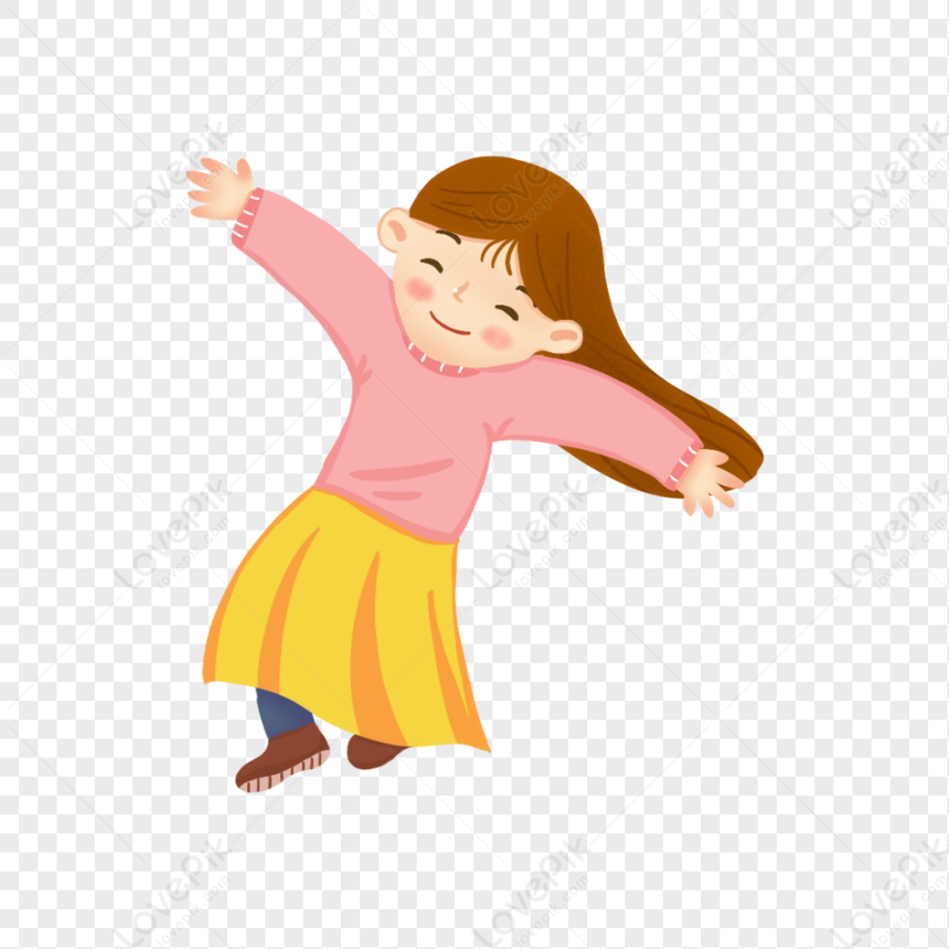 A Happy Girl PNG Hd Transparent Image And Clipart Image For Free ...