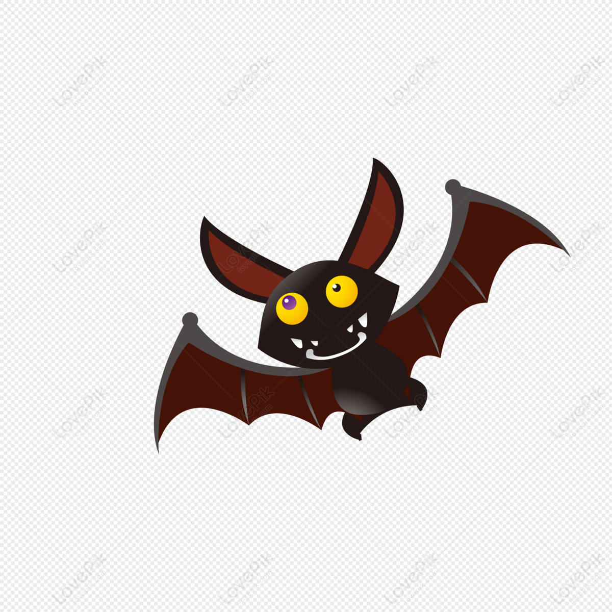 Animal Cartoon Hand Painted Wind Black Bat PNG Transparent Background And  Clipart Image For Free Download - Lovepik | 401011220