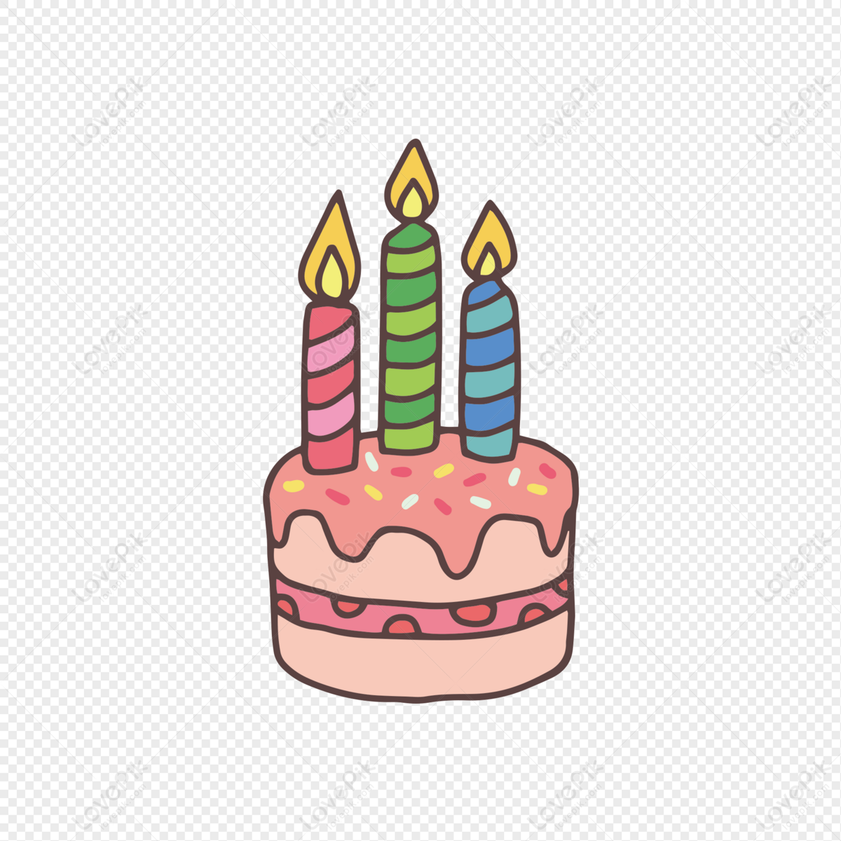Birthday Cake PNG Transparent Image And Clipart Image For Free Download -  Lovepik | 401019117