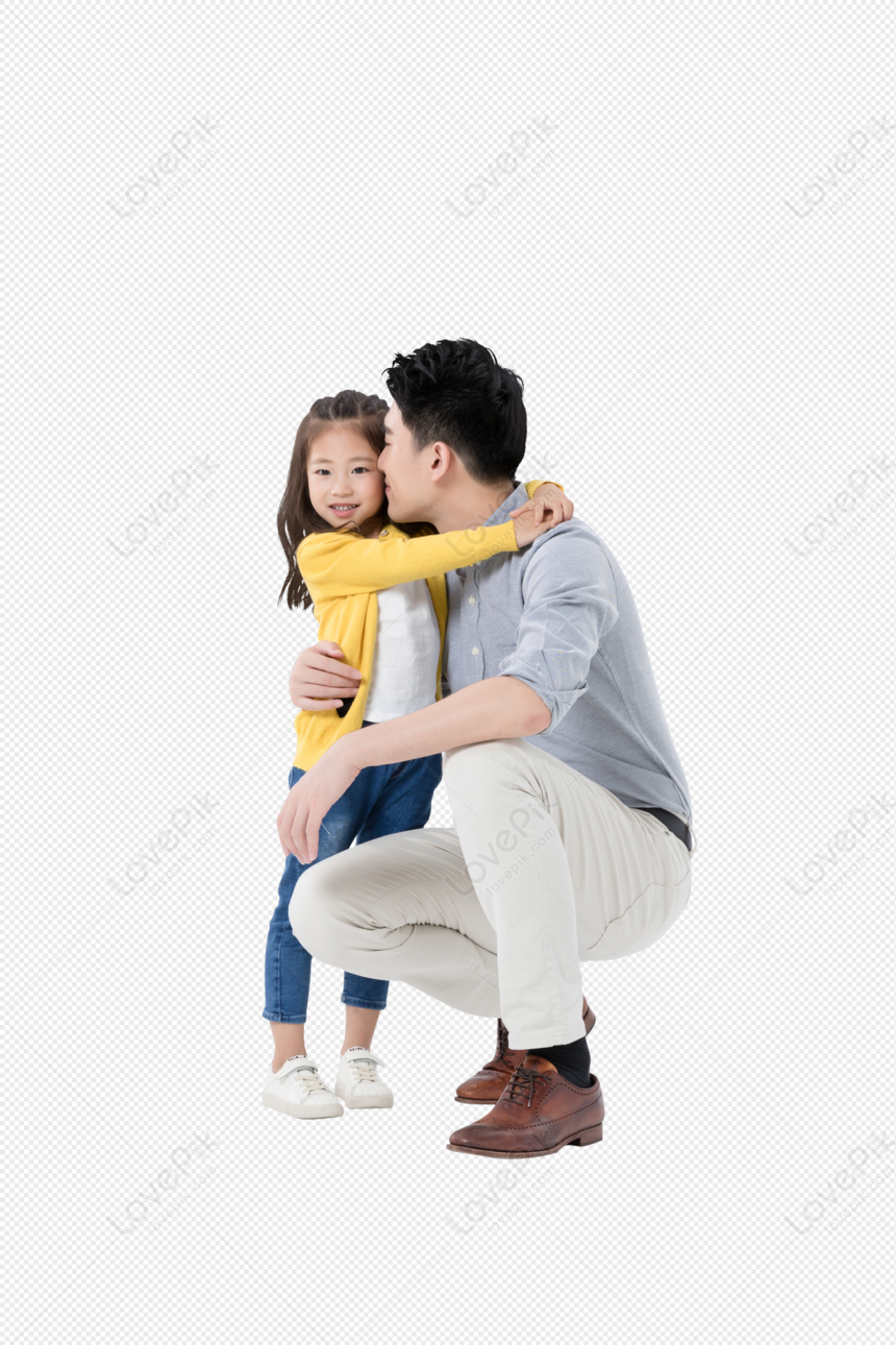 Hình ảnh Bố Và Con Gái Chơi Với Nhau PNG Miễn Phí Tải Về - Lovepik