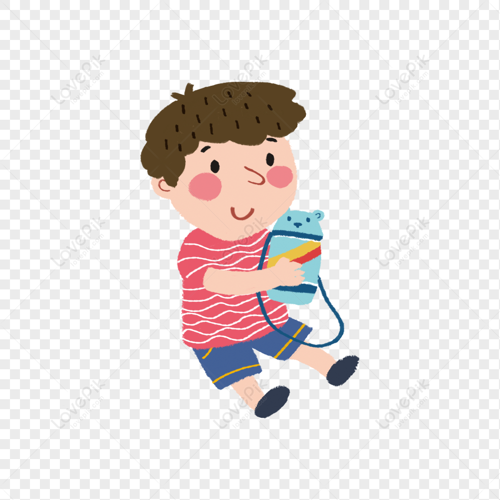 kids drinking water clip art