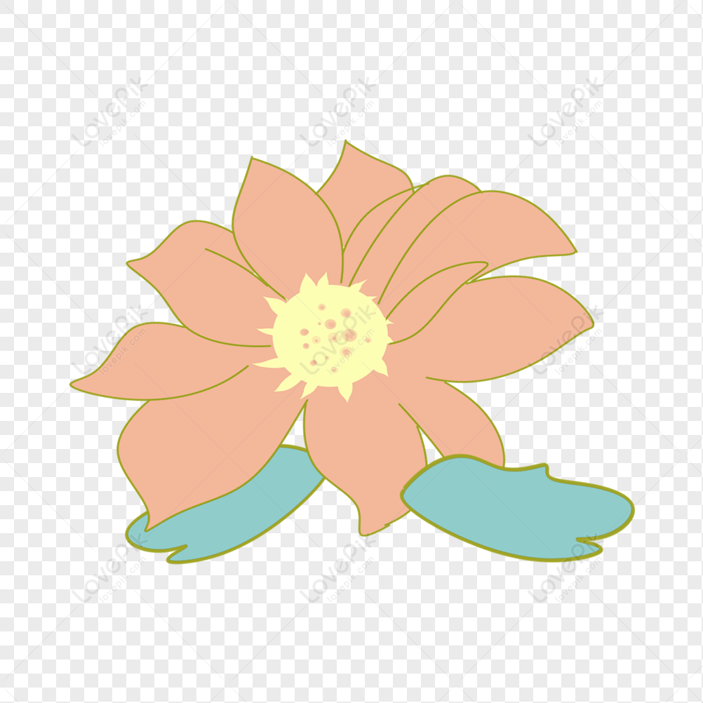 Flower, Flower Illustration, Brown Flower, Flower Light Free PNG And ...