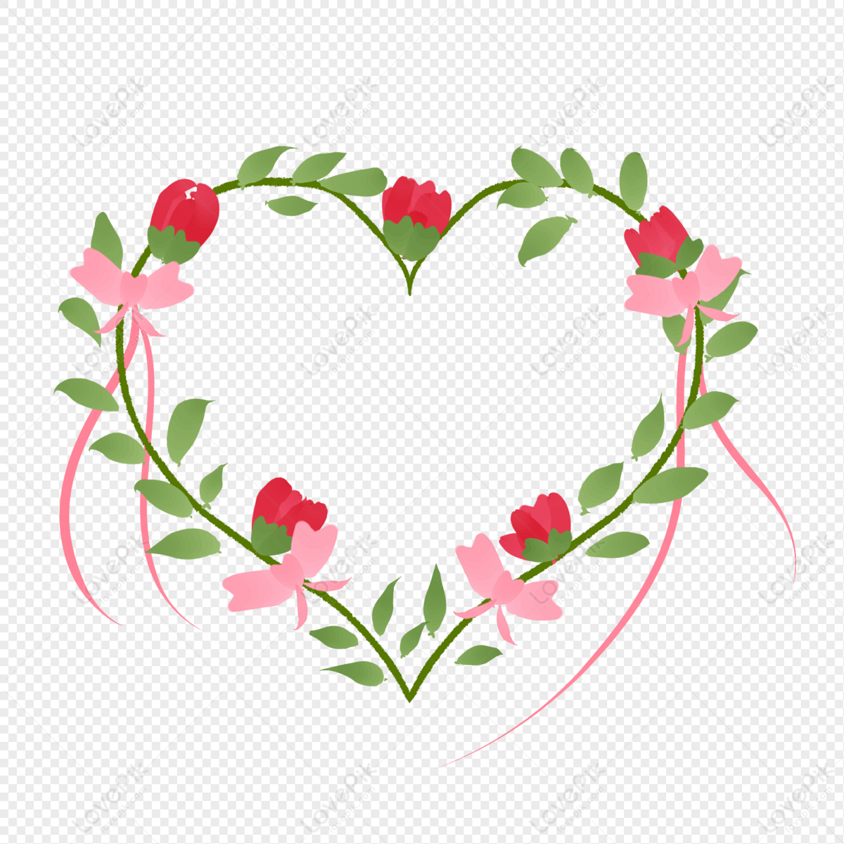 Peach Heart Rose Small Fresh Ring Free PNG And Clipart Image For Free ...