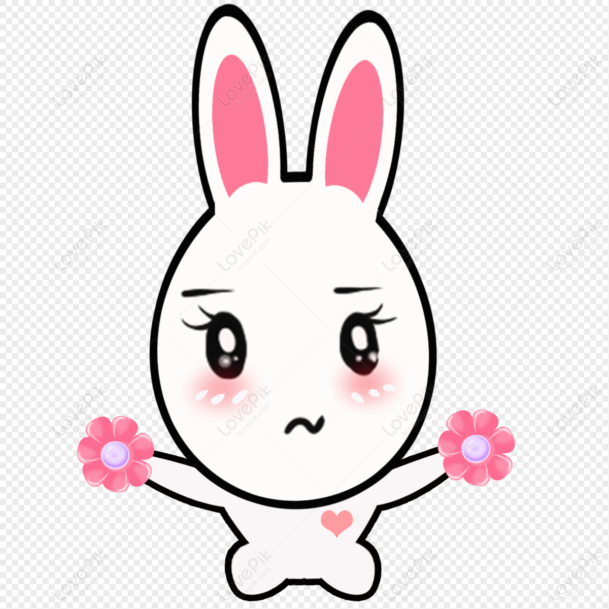 Rabbit PNG Transparent And Clipart Image For Free Download - Lovepik ...