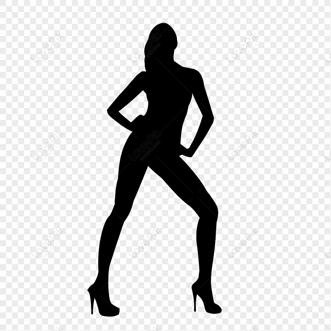 To Dance, Black Vector, Silhouette Vector, Vector Woman Free PNG And ...