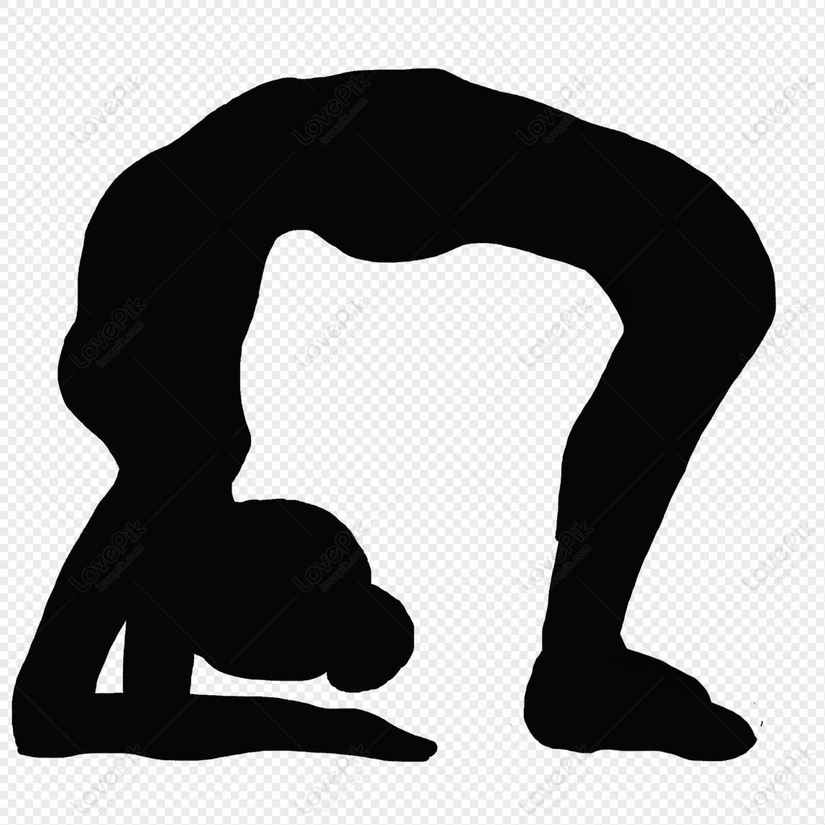 Hình ảnh Hình Bóng Yoga PNG Miễn Phí Tải Về - Lovepik