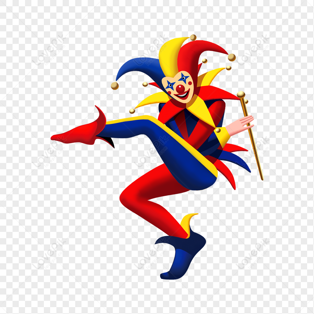 A Clown Performing Acrobatics PNG Hd Transparent Image And Clipart ...