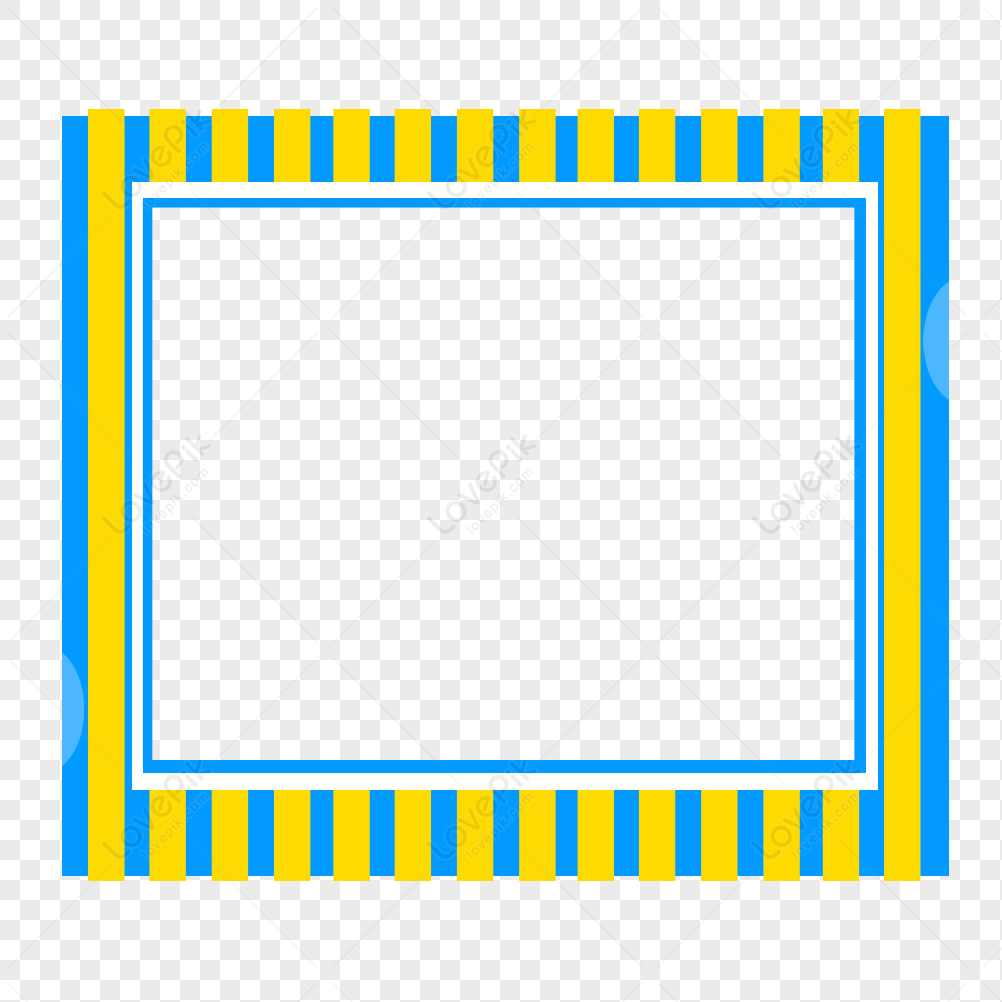 Atmospheric Simple Colour Colour Border Frame PNG Transparent Background  And Clipart Image For Free Download - Lovepik | 401078820