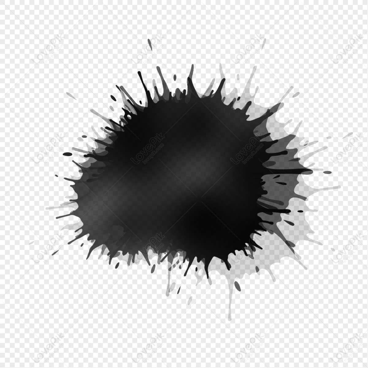 Free: Black Paint Stroke Png - Black Brush Strokes Png Free PNG