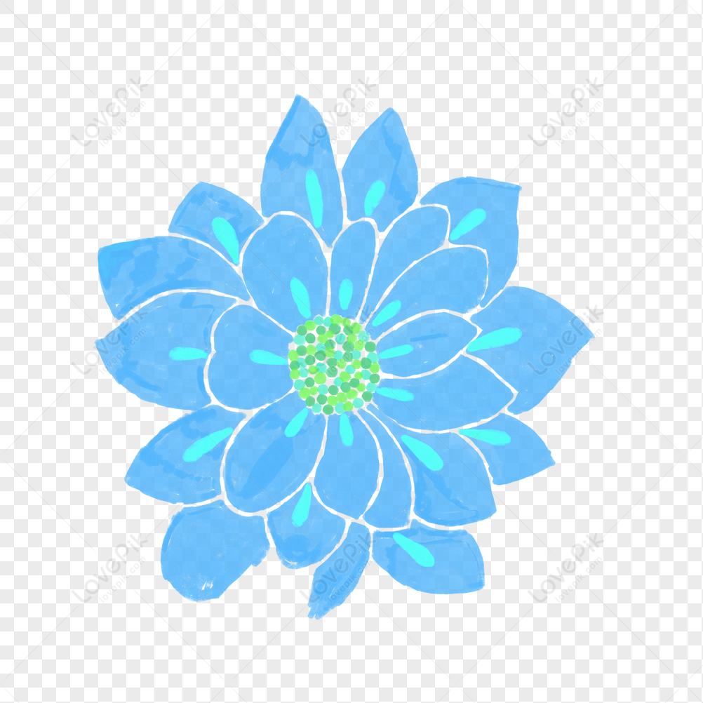 Flores Azules Png Im Genes Gratis Lovepik