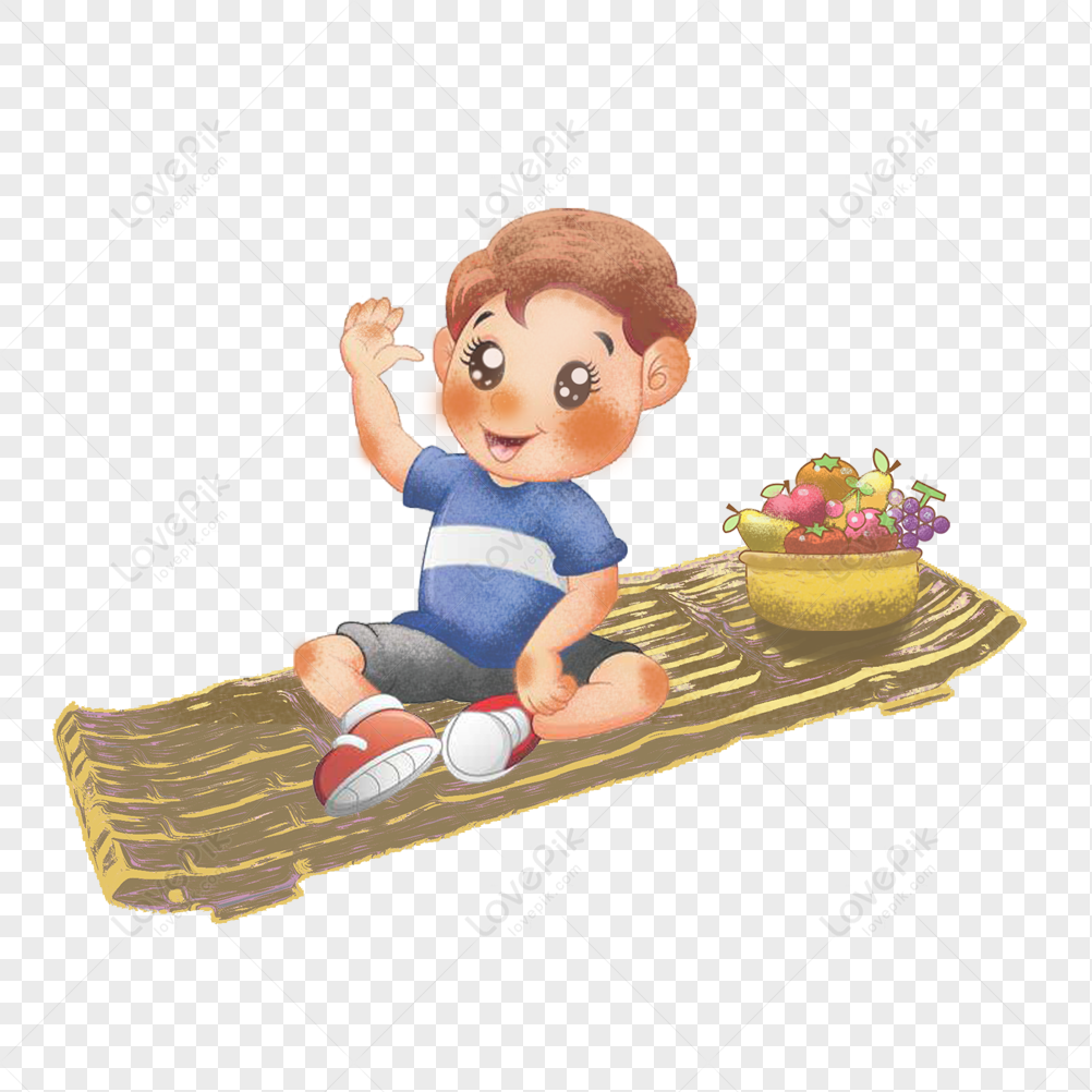 Boys On Bamboo Rafts PNG Transparent And Clipart Image For Free Download -  Lovepik | 401074546