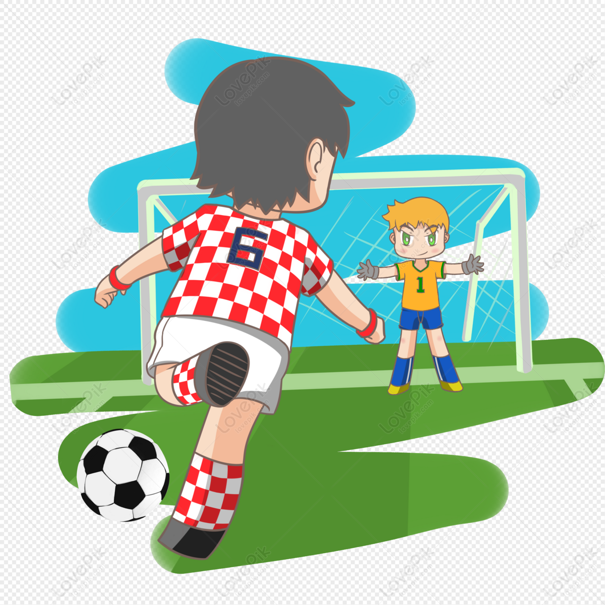 Boys Playing Football PNG Picture And Clipart Image For Free Download -  Lovepik | 401065265