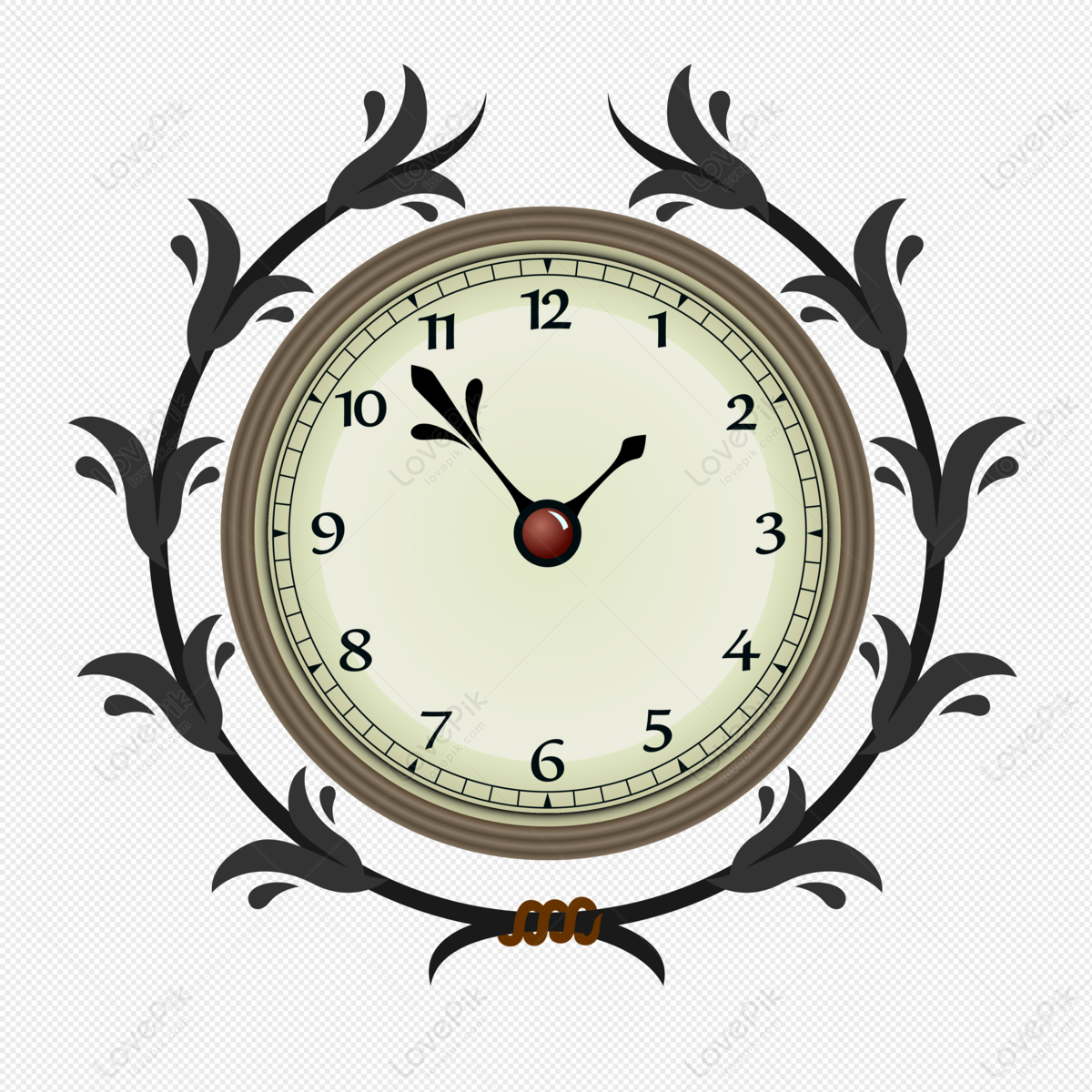 Wall Clock PNG Image for Free Download