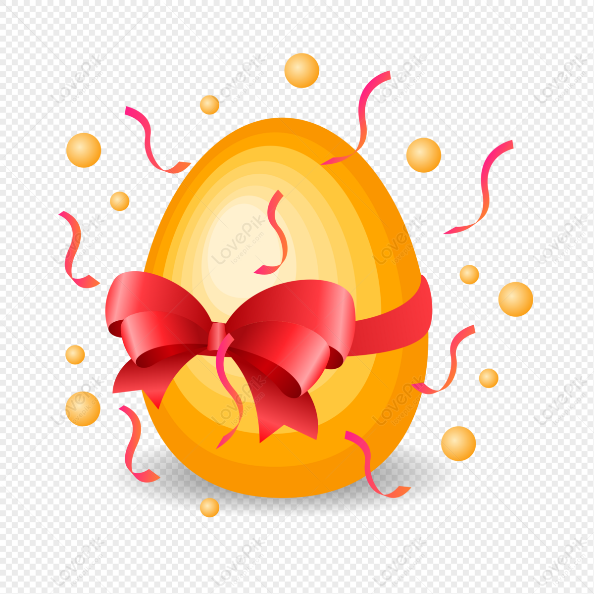 Red Easter Egg Golden Easter Egg PNG, Clipart, Clipart, Easter