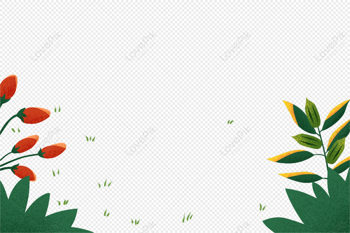 Green Plant Flowers PNG Transparent And Clipart Image For Free ...