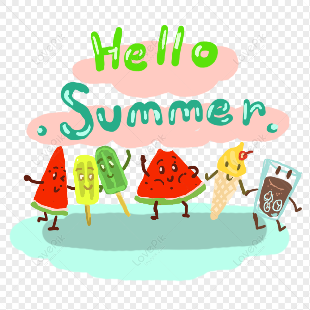 Hello Summer English Art Word Summer PNG Transparent Background And Clipart  Image For Free Download - Lovepik | 401068150