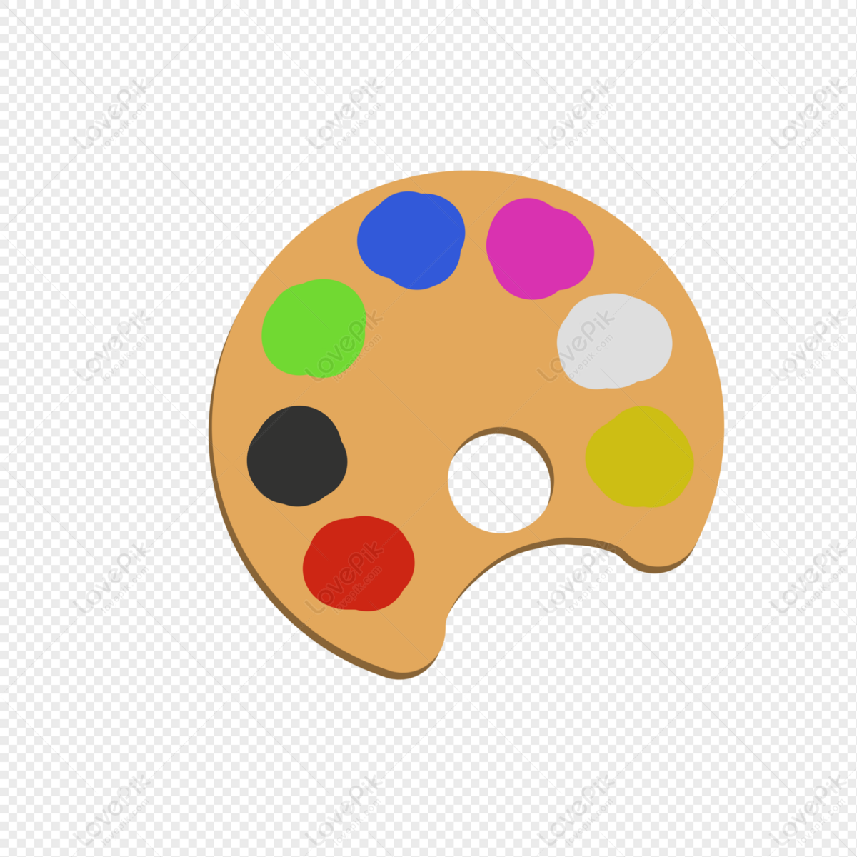 palette painting watercolor paint paint plate png download - 3000