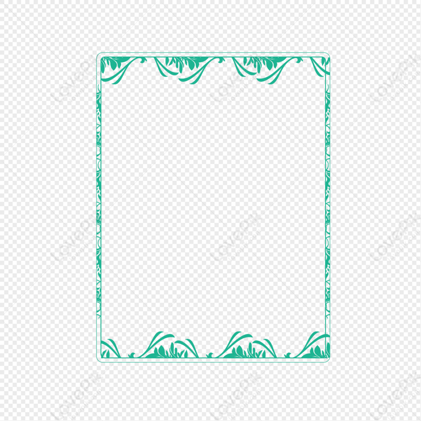 Shading Border, Floral Frame, Decorative White, Light White PNG Hd ...