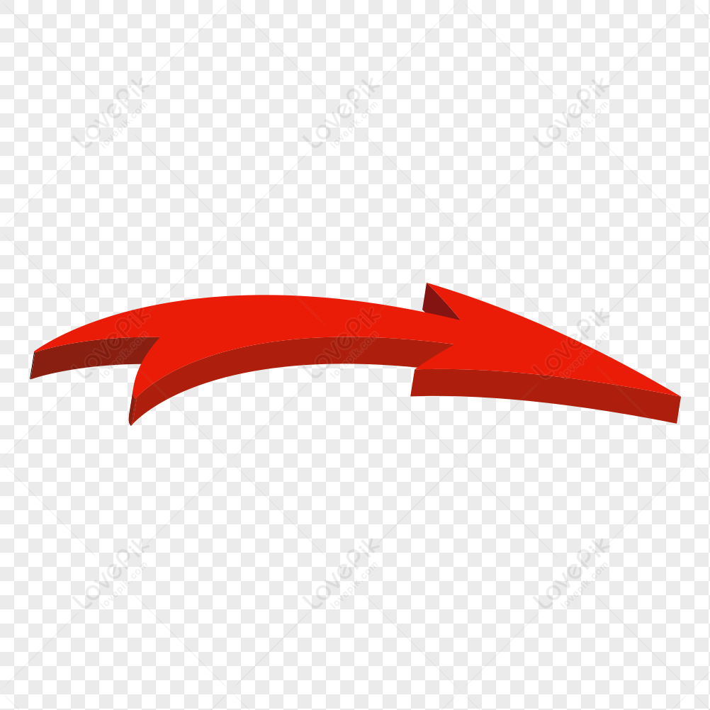 Stereo Red Indicator Arrow, Arrow Icon, Ppt, Indicating Direction Png 