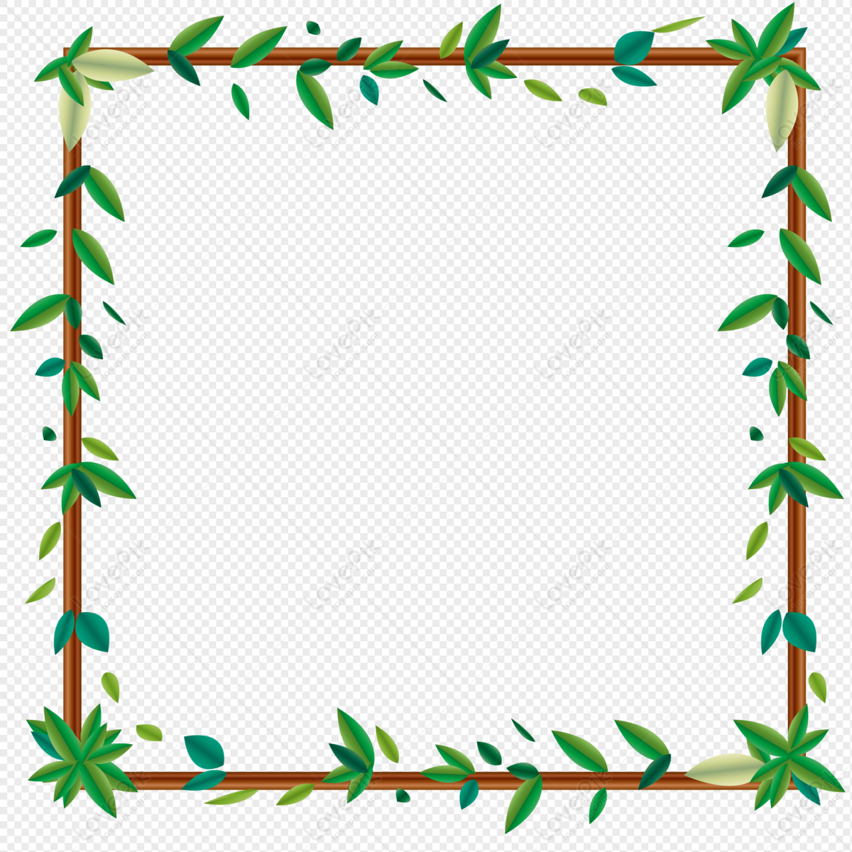 Vector Map Of Plant Border PNG Transparent Background And Clipart ...
