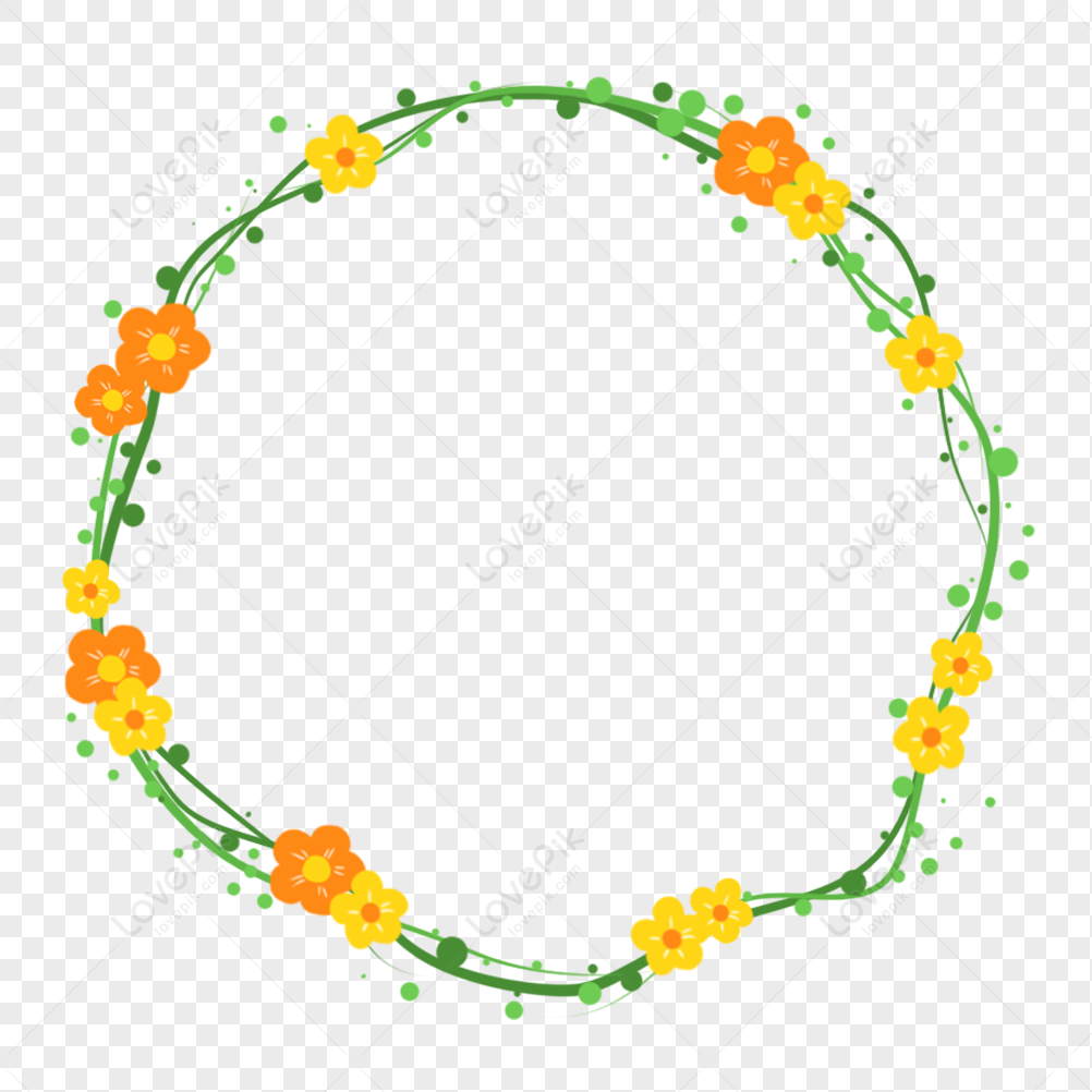 Xiao Qingxins Hand Painted Garland PNG Hd Transparent Image And Clipart ...