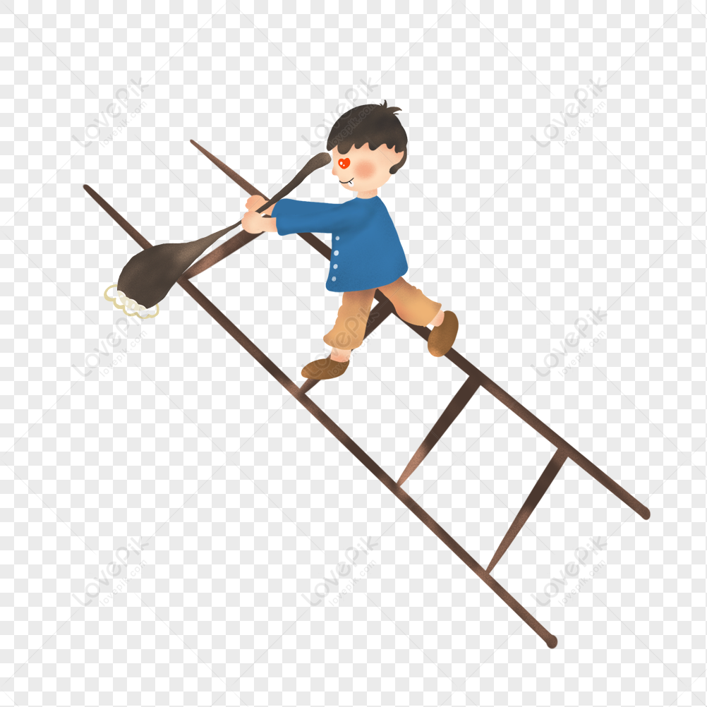 Boy Climbing Ang Hagdan Larawannumero Ng Graphicsformat Ng Larawan