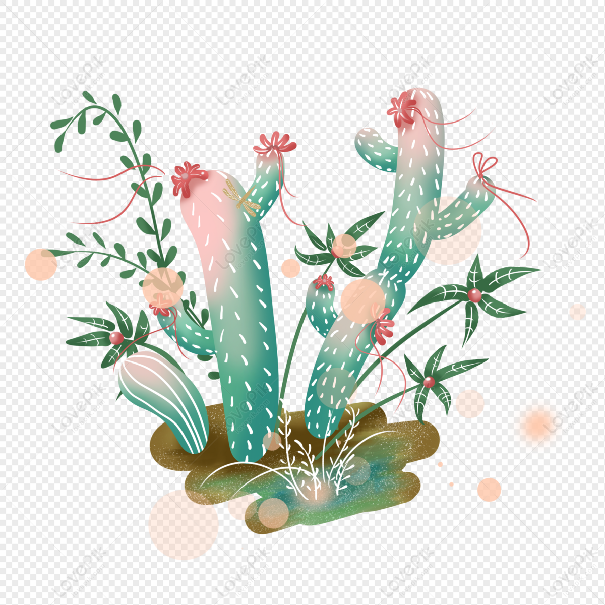 Flor De Cactus PNG Imágenes Gratis - Lovepik