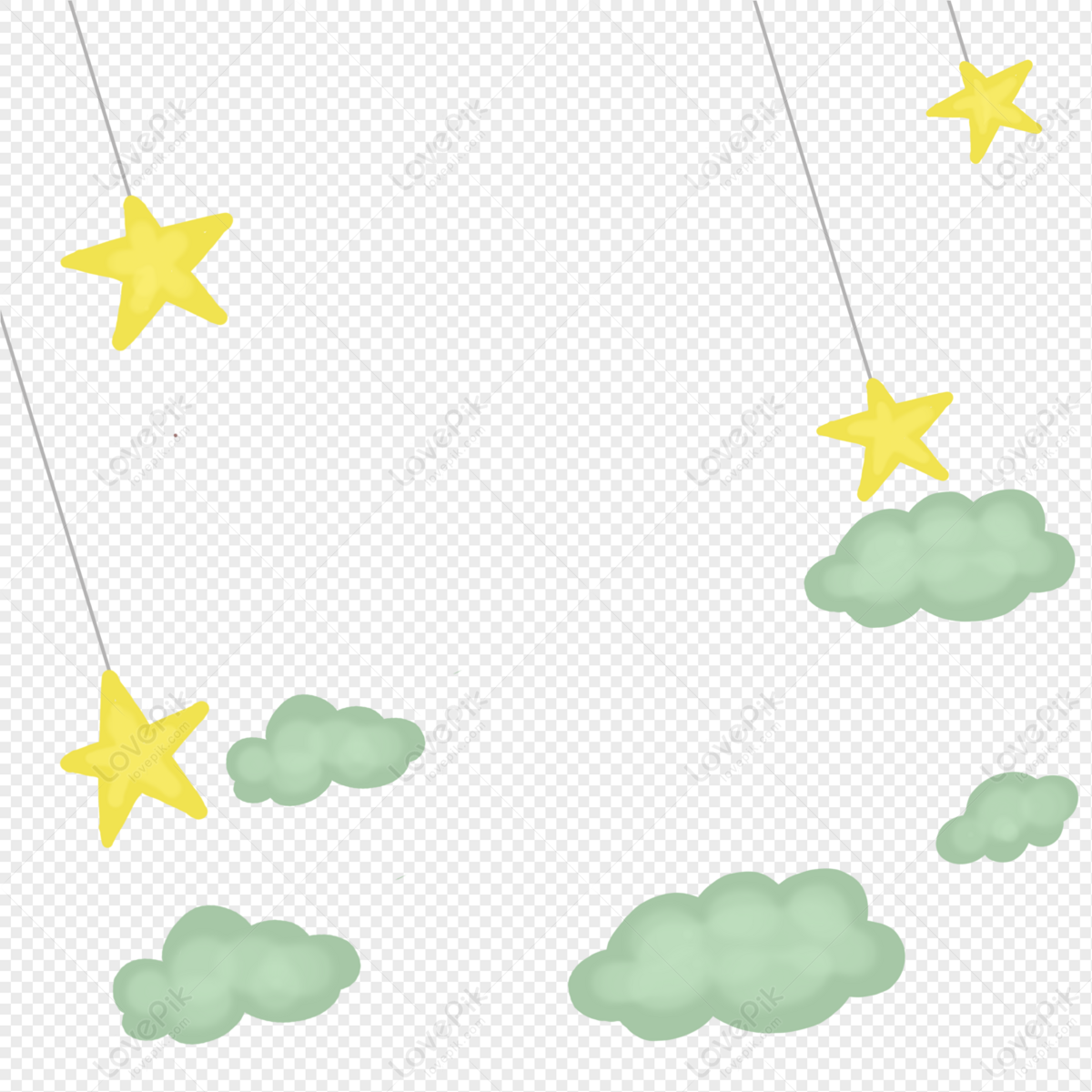 Clouds And Stars PNG Images With Transparent Background | Free Download On  Lovepik